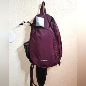 💜 Eddie Bauer shoulder backpack bag